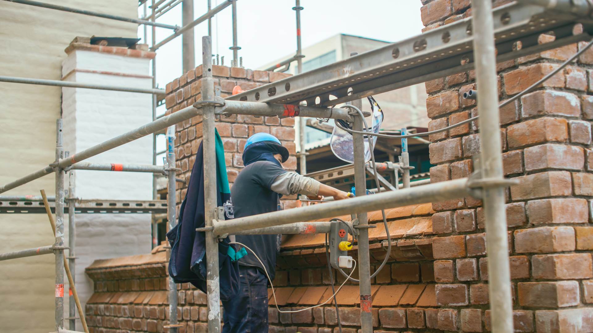 Acheter ou louer son échafaudage de maçon Image