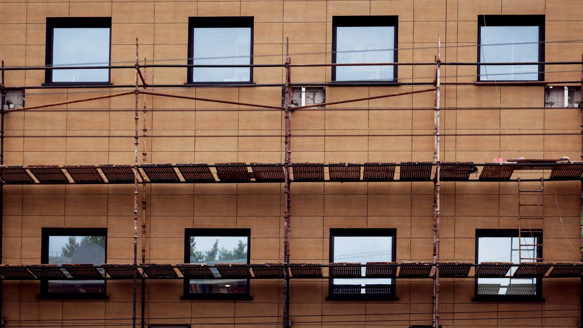 Echafaudage neuf ou d'occasion Image