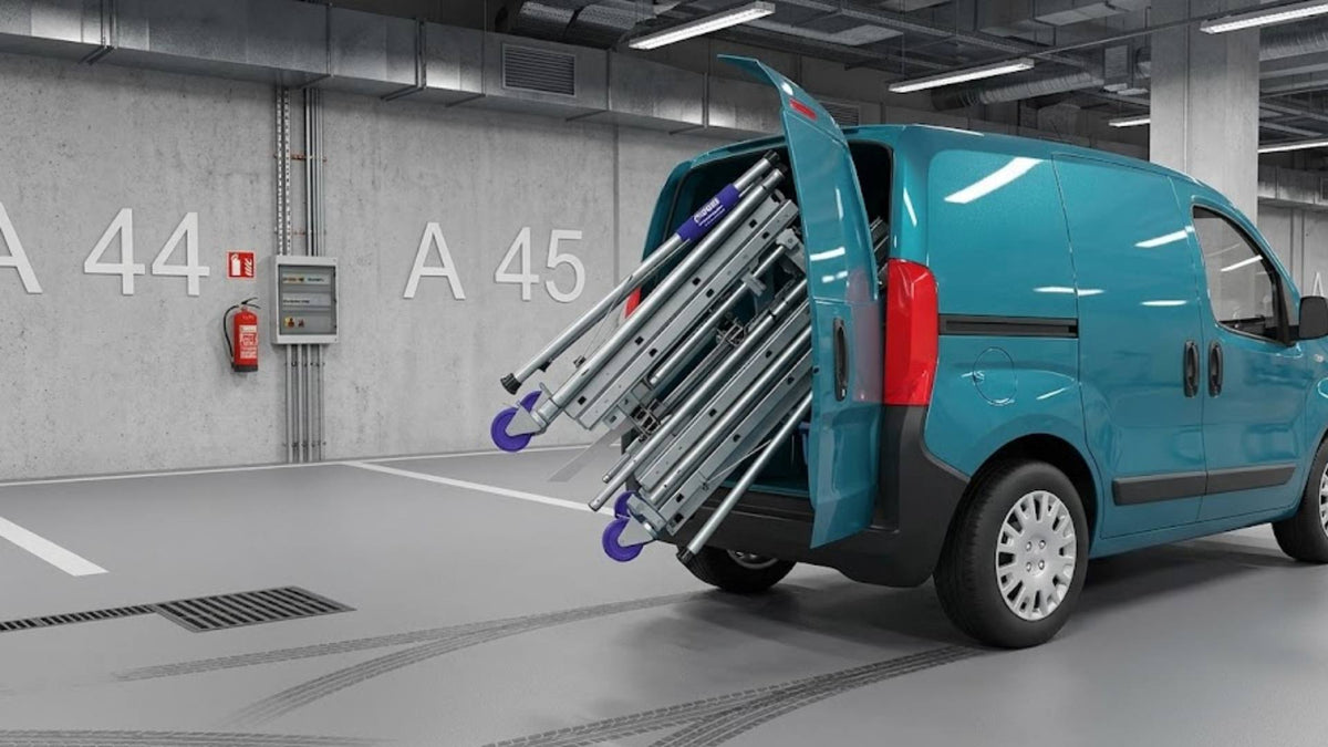Echafaudage pliable : jusqu'où va vraiment la compacité ?