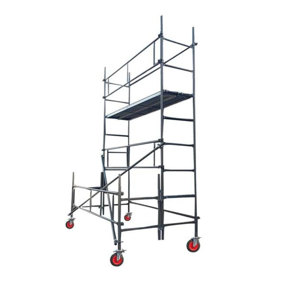 Échafaudage spécial jardin et taille-haie - Long 3m – Hauteur 2,5 m / 4,5 m