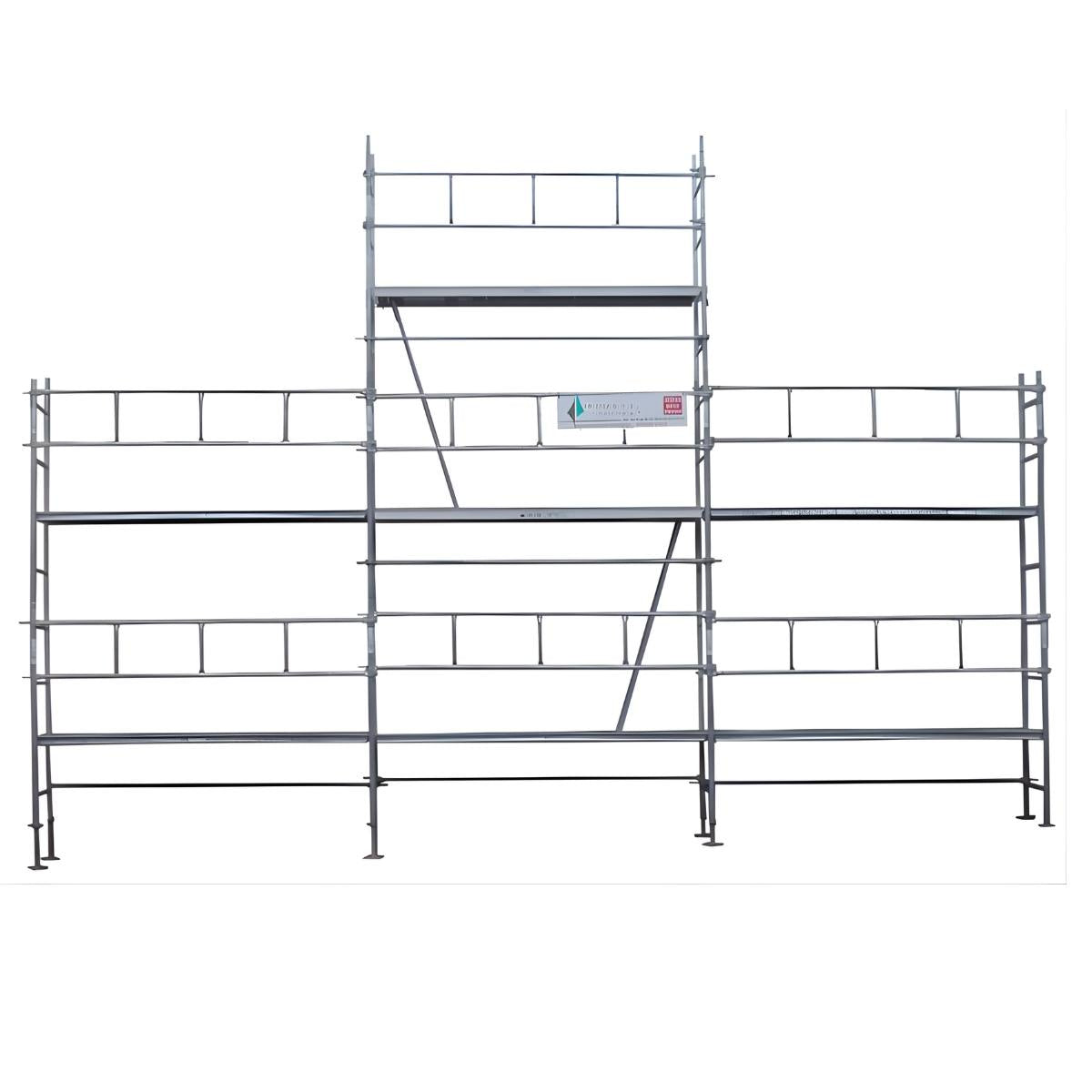 Échafaudage de faîtage 7x9 m