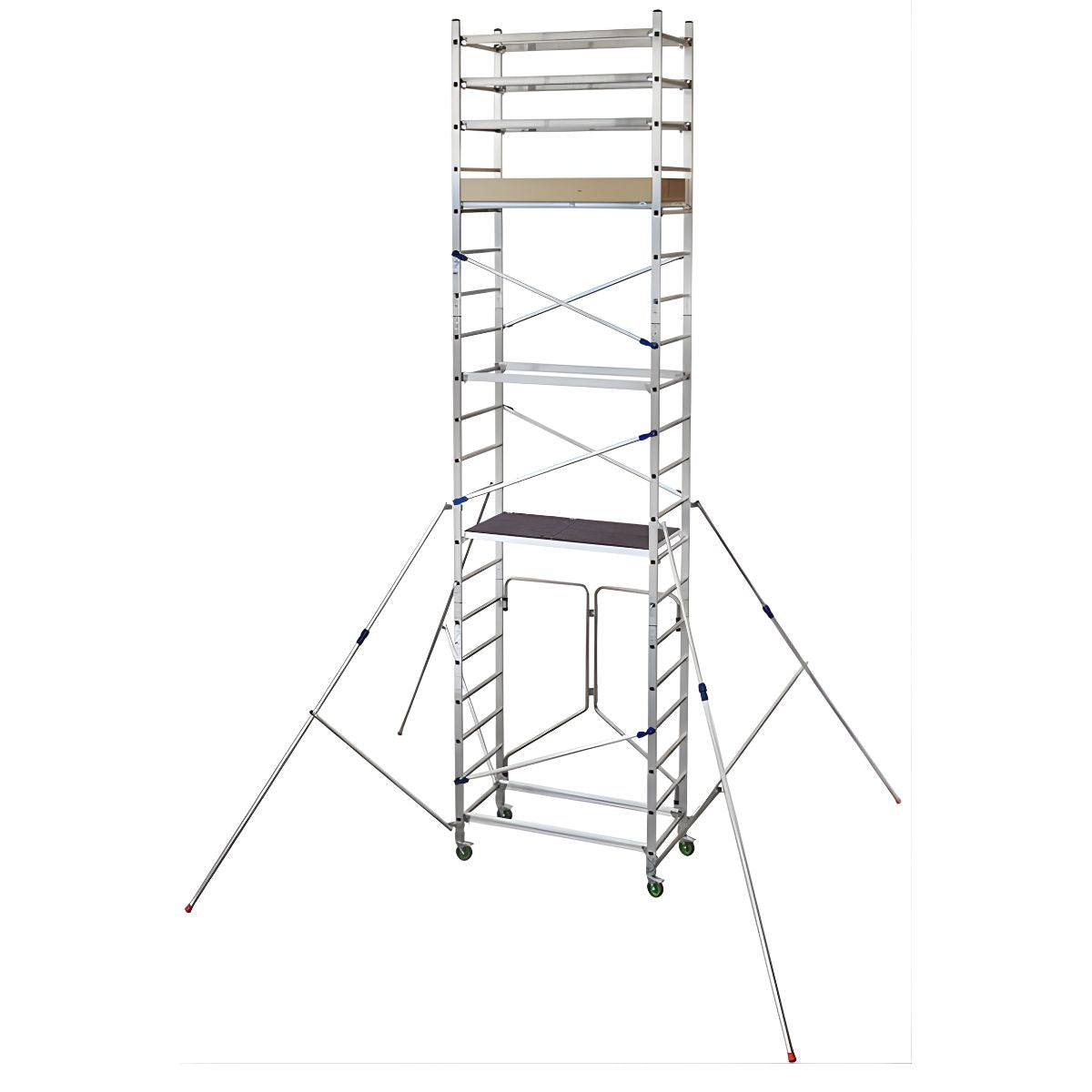 Échafaudage roulant aluminium Supremalu à base pliante