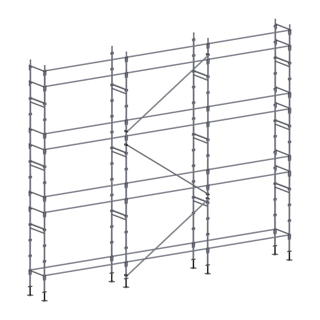 Échafaudage façadier ES45 – 80 m²