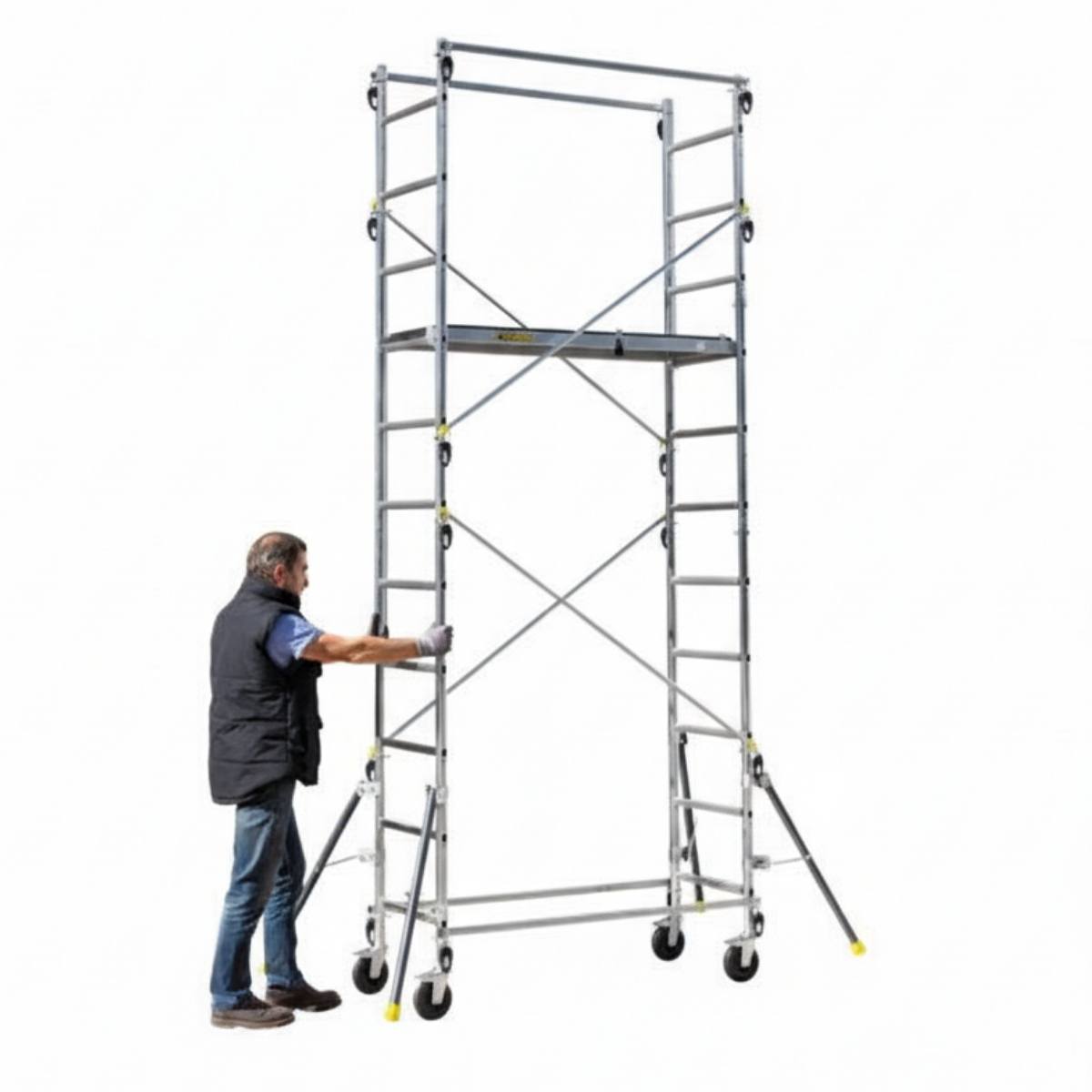 Échafaudage roulant Quad’Up Évolution Centaure Duarib