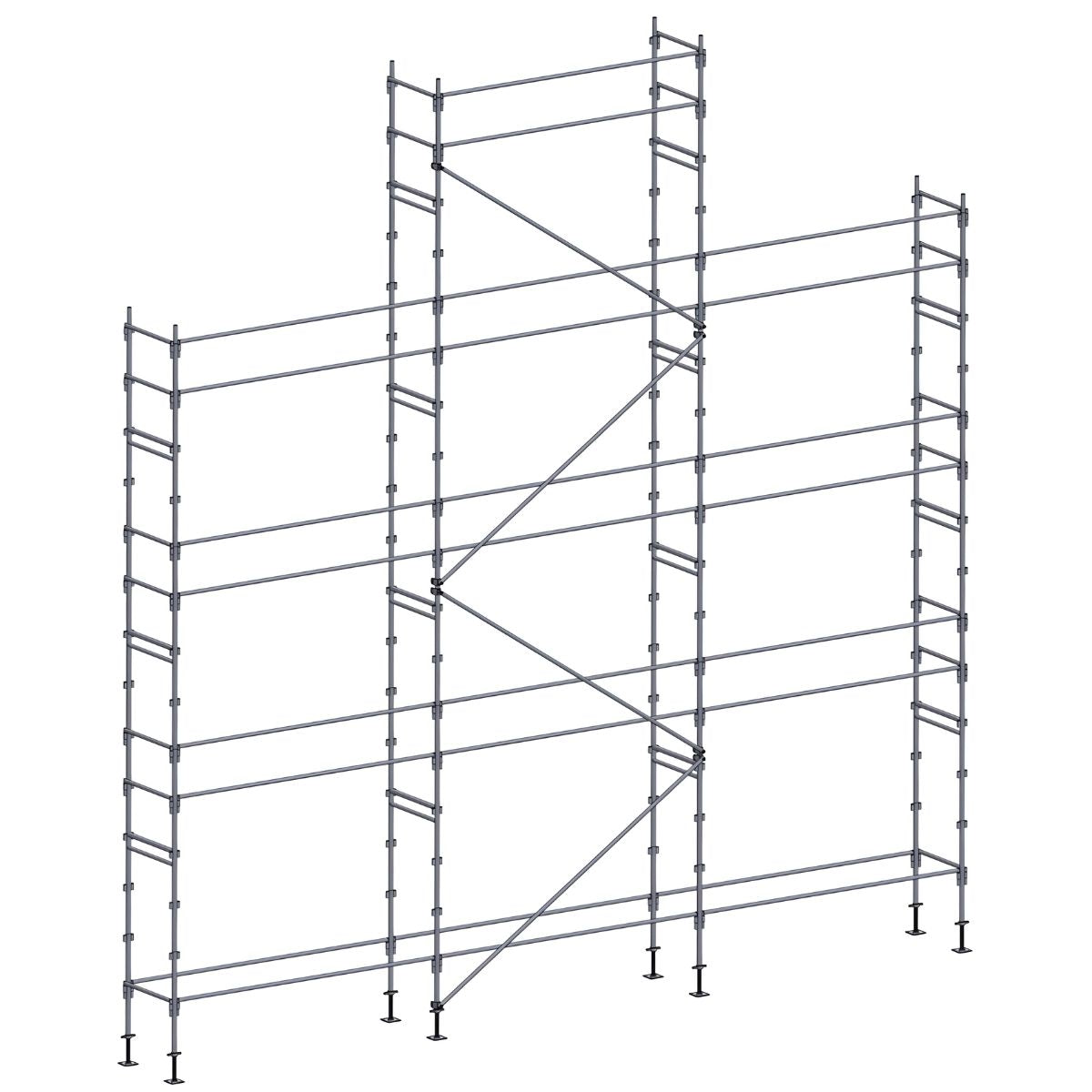 Échafaudage façadier ES45 – 88 m²