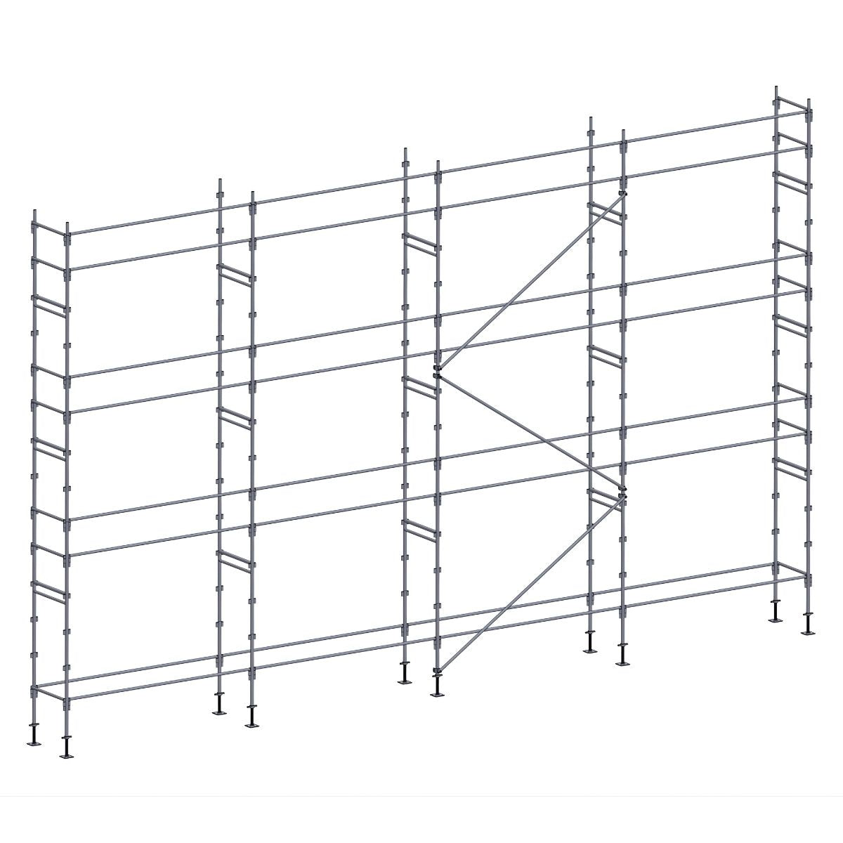 Échafaudage façadier ES45 – 104 m²
