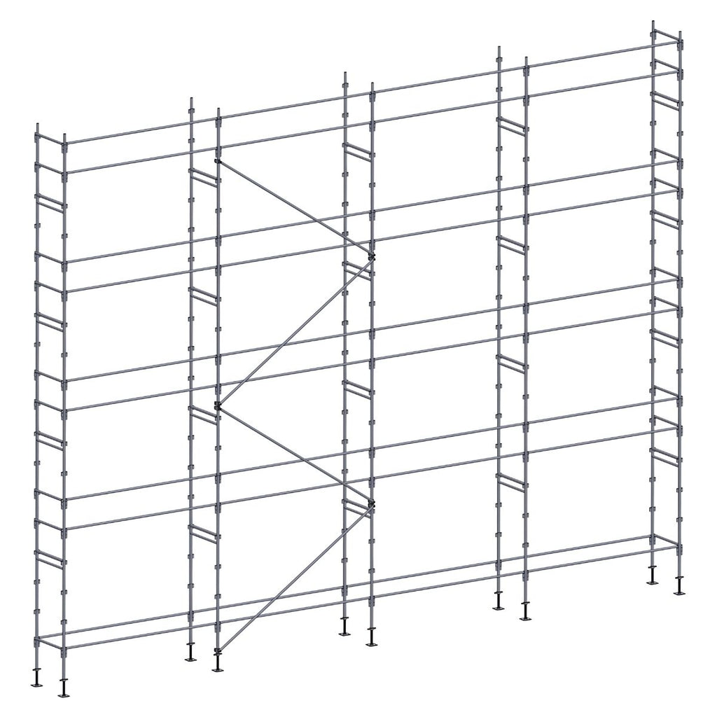 Échafaudage façadier ES45 – 130 m²