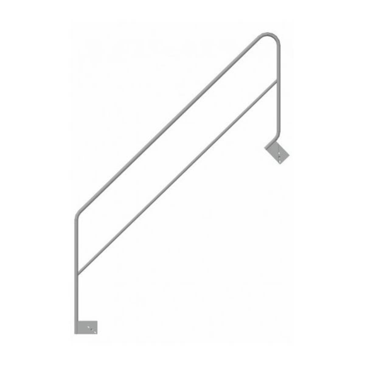 Garde-corps escalier intérieur MEKA 48 galvanisé à chaud