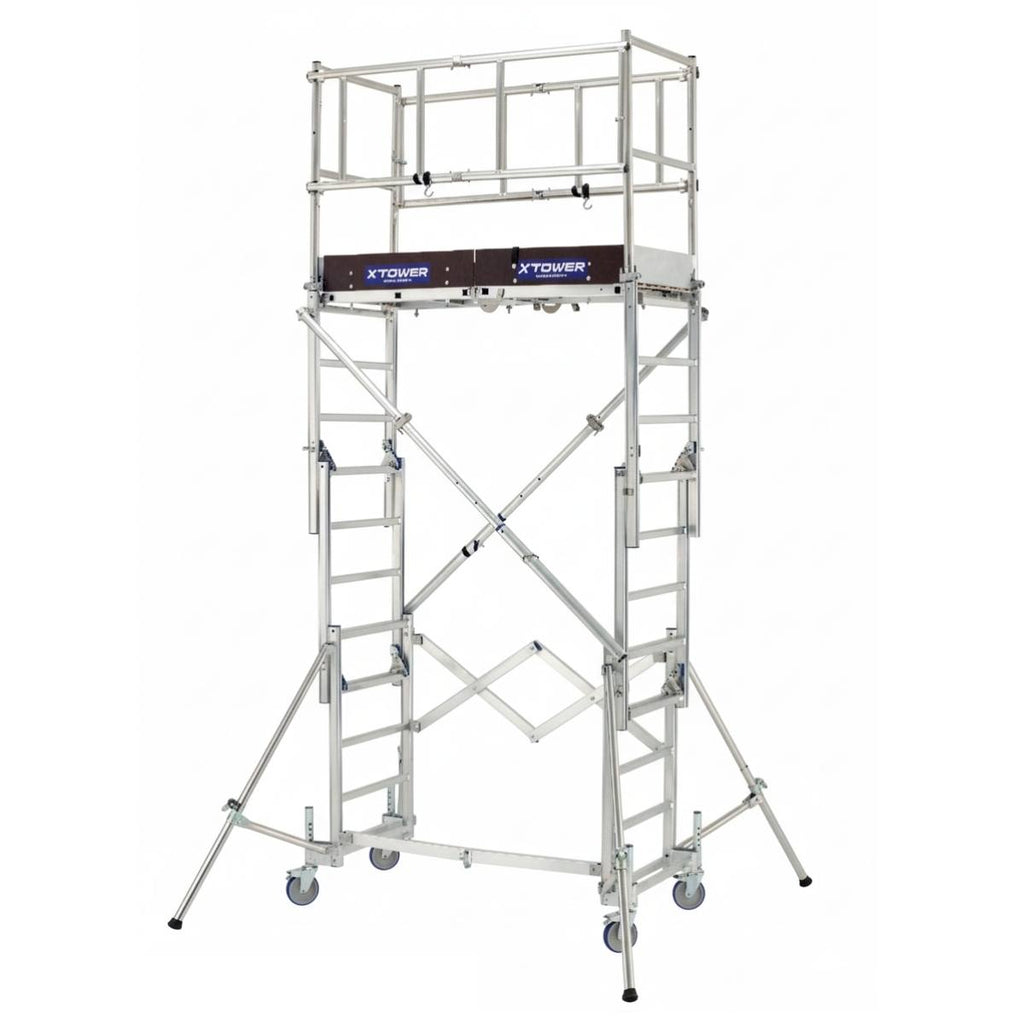 Échafaudage télescopique roulant XTOWER Tubesca Comabi – avec kit Embarq offert