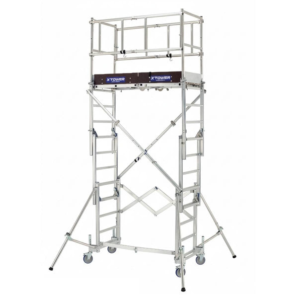 Échafaudage télescopique roulant XTOWER Tubesca Comabi – avec kit Embarq offert