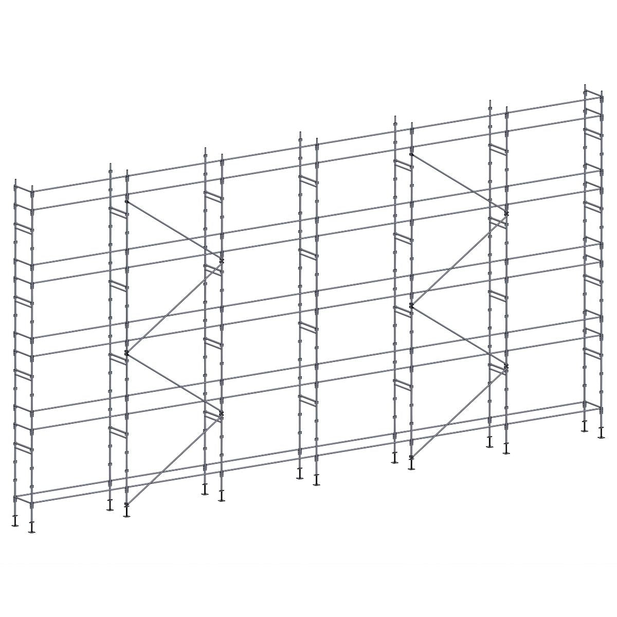 Échafaudage façadier ES45 – 190 m²