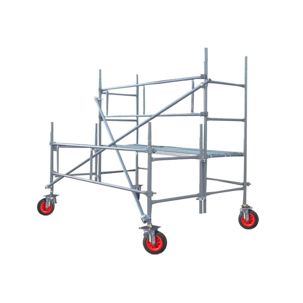 Échafaudage spécial jardin et taille-haie - Long 3m – Hauteur 2,5 m / 4,5 m