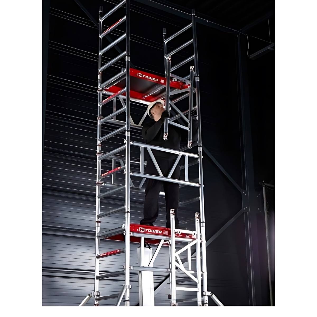 Échafaudage MiTower – Montage rapide en 10 min par une seule personne