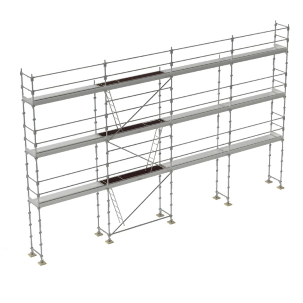 Échafaudage façadier R200 Garde Corps Lisses
