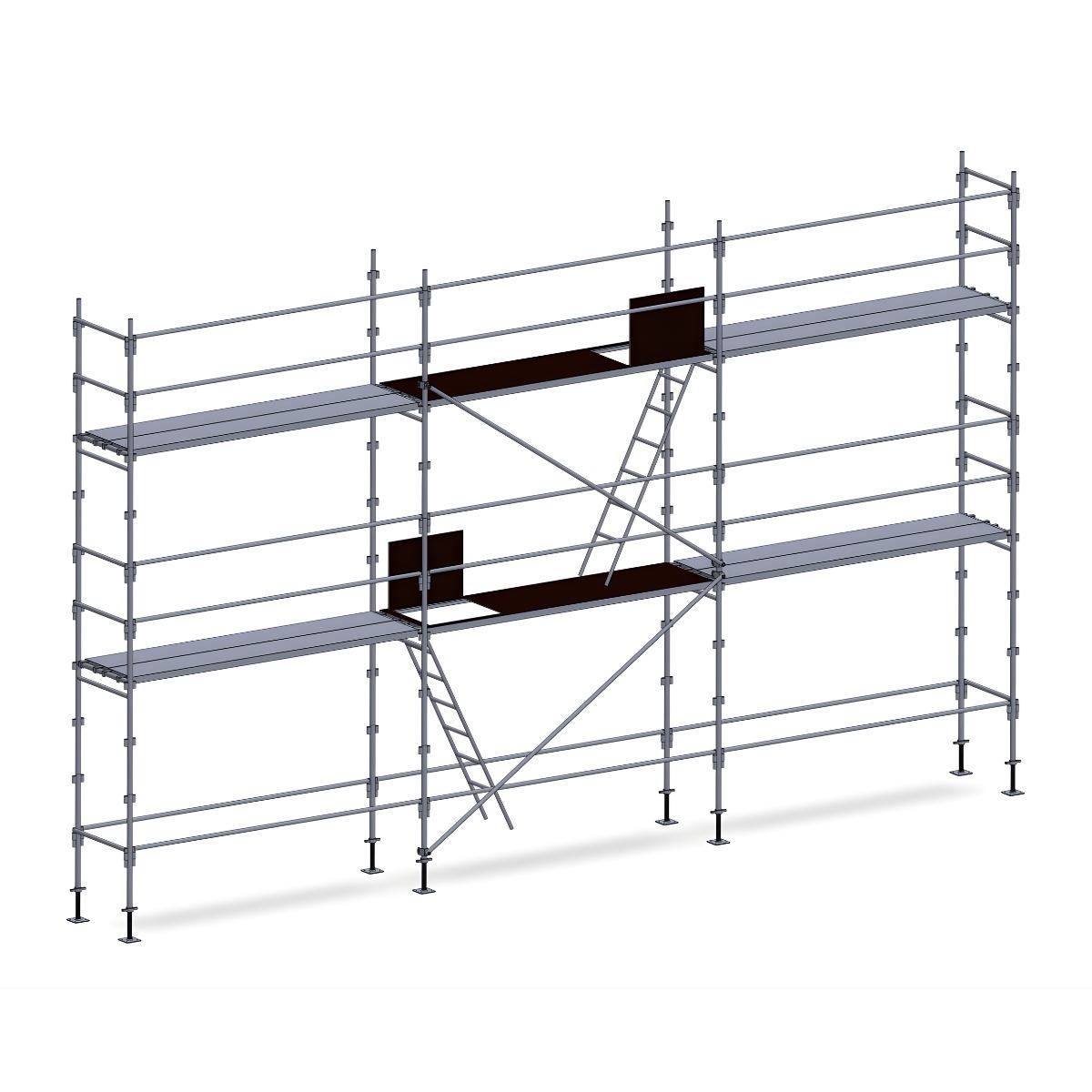 Échafaudage professionnel ES45 – 60 m²