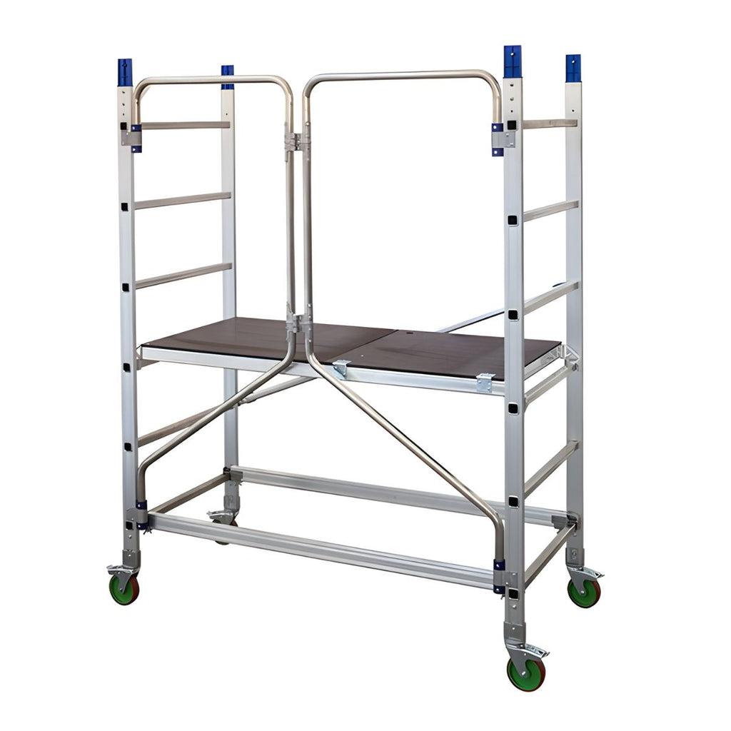 Échafaudage roulant aluminium Supremalu à base pliante