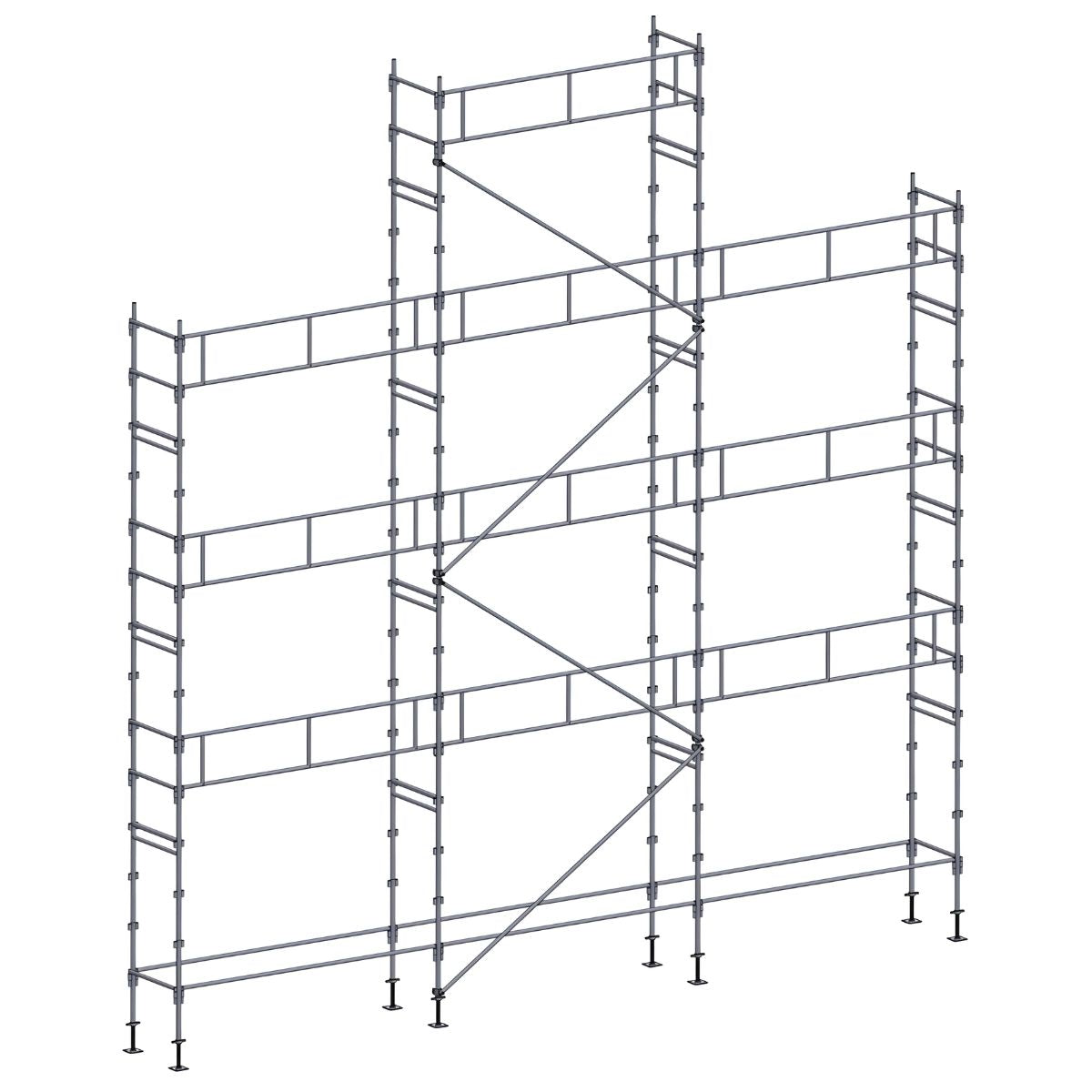 Échafaudage façadier ES45 – 88 m²