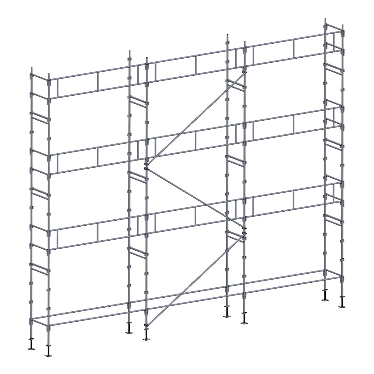 Échafaudage façadier ES45 – 80 m²