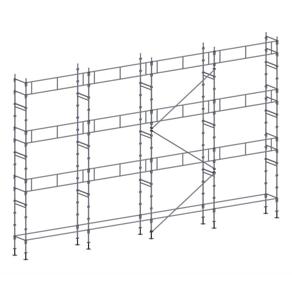 Échafaudage façadier ES45 – 104 m²