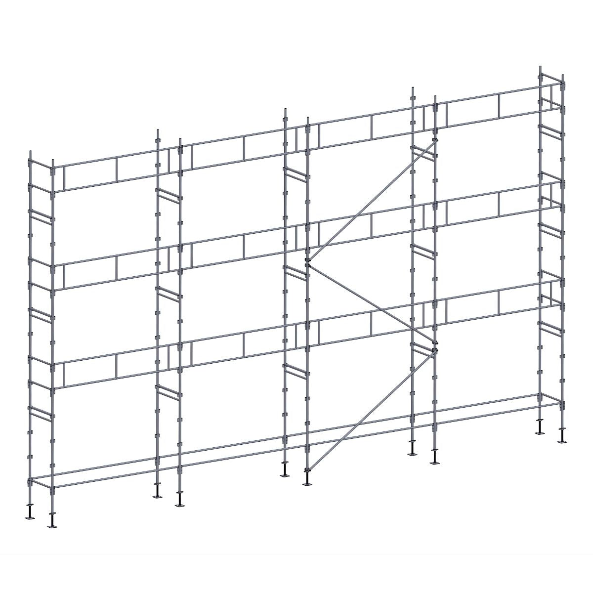 Échafaudage façadier ES45 – 104 m²