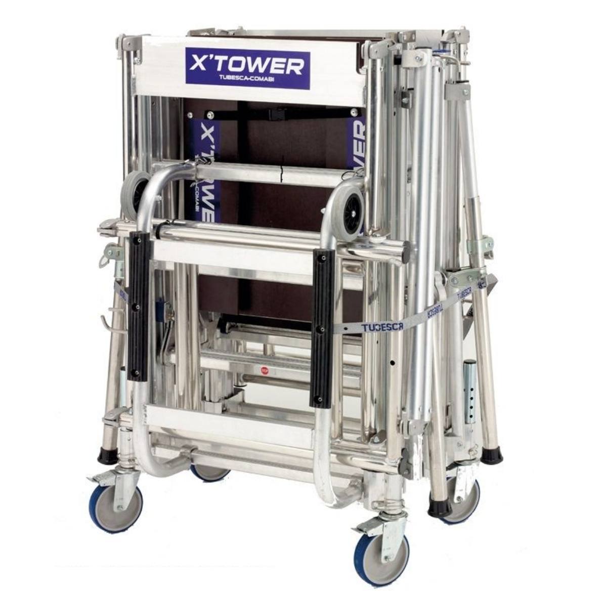 Échafaudage télescopique roulant XTOWER Tubesca Comabi – avec kit Embarq offert