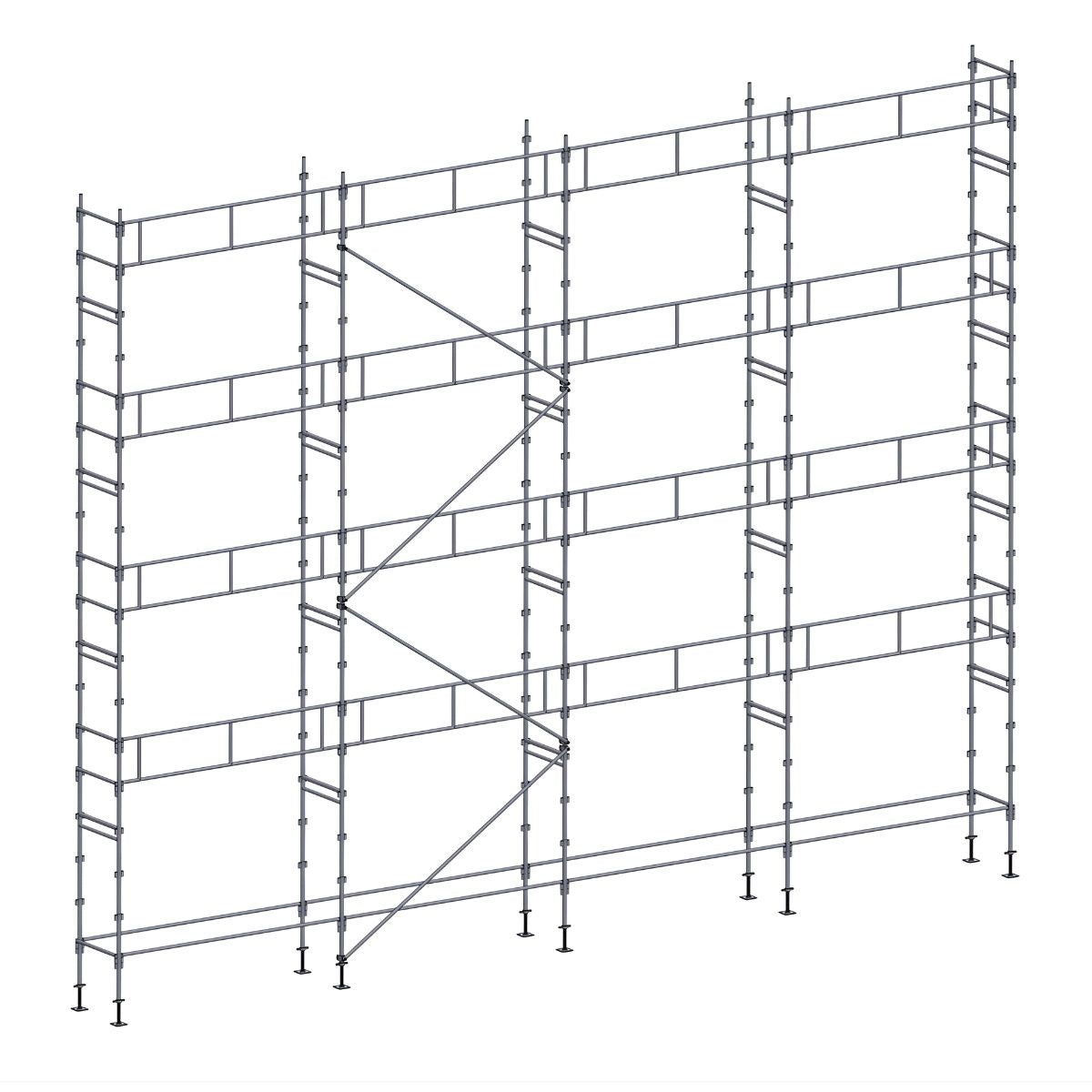 Échafaudage façadier ES45 – 130 m²