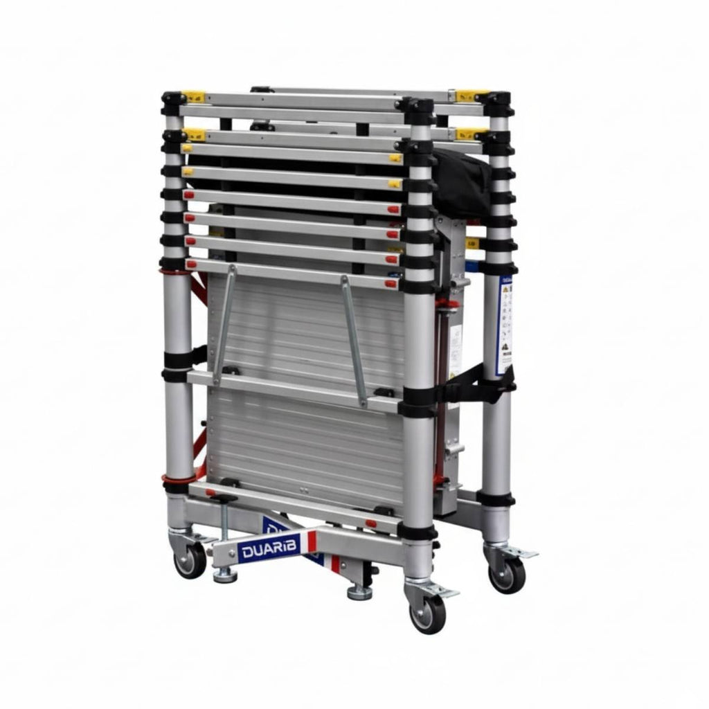 Échafaudage télescopique TOWER TW-2 – Hauteur de travail jusqu’à 4 m