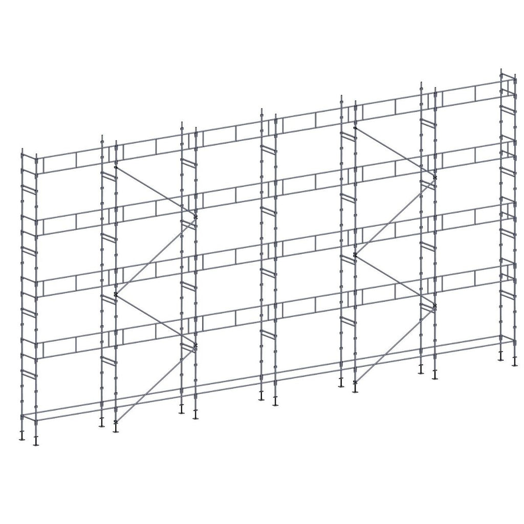 Échafaudage façadier ES45 – 190 m²