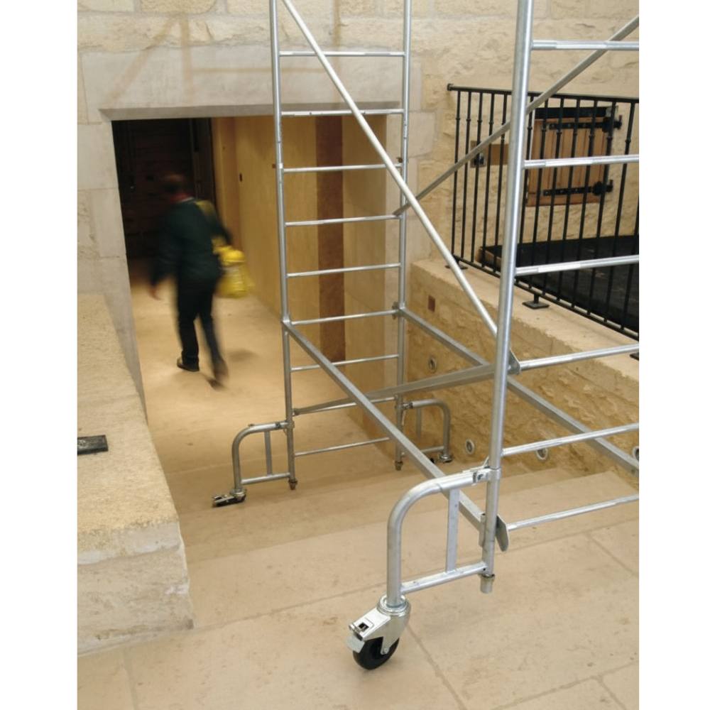 Échafaudage roulant Tubesca Comabi Junior 200 – Passage de porte 73 cm