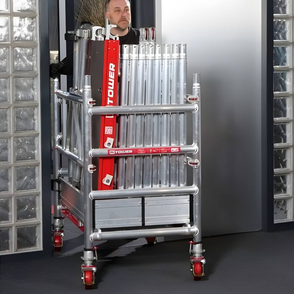 Échafaudage MiTower – Montage rapide en 10 min par une seule personne