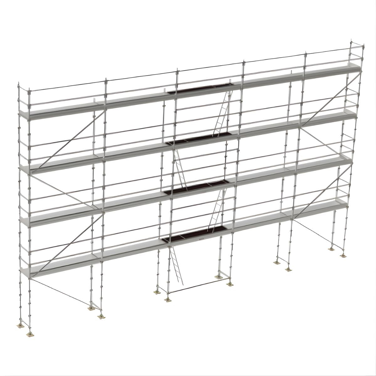 Échafaudage façadier R200 Garde Corps Lisses