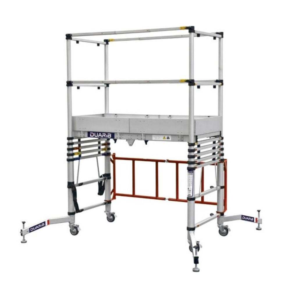 Échafaudage télescopique TOWER TW-2 – Hauteur de travail jusqu’à 4 m