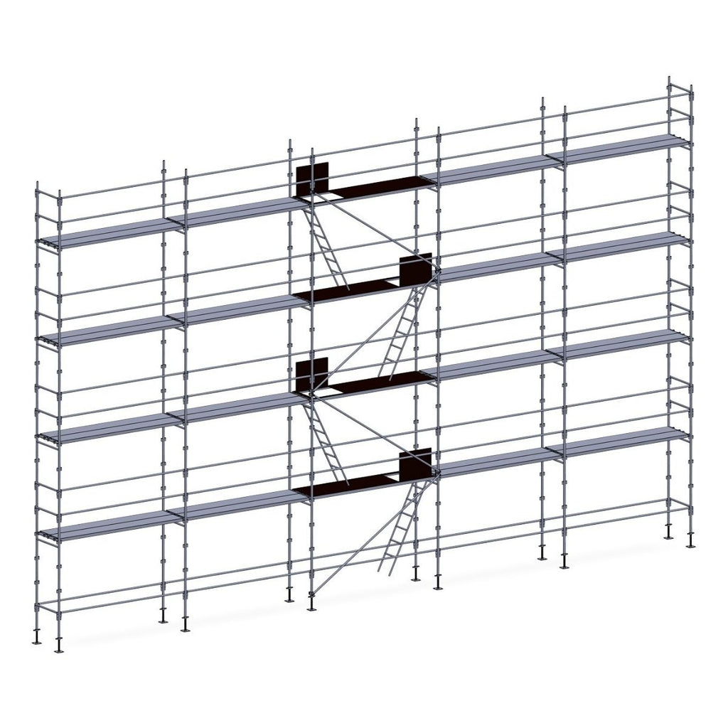 Échafaudage façadier ES45 – 160 m²