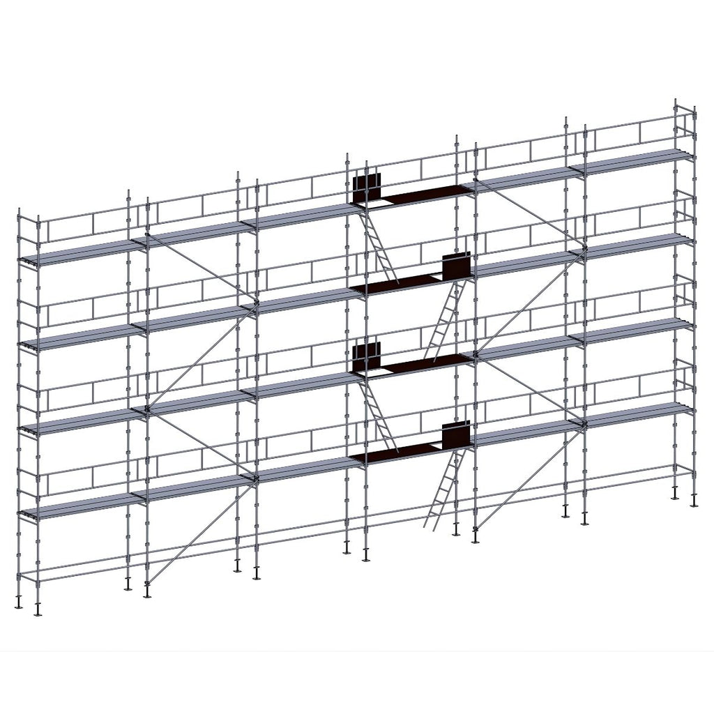 Échafaudage façadier ES45 – 190 m²