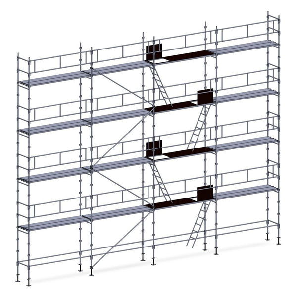 Échafaudage façadier ES45 – 130 m²