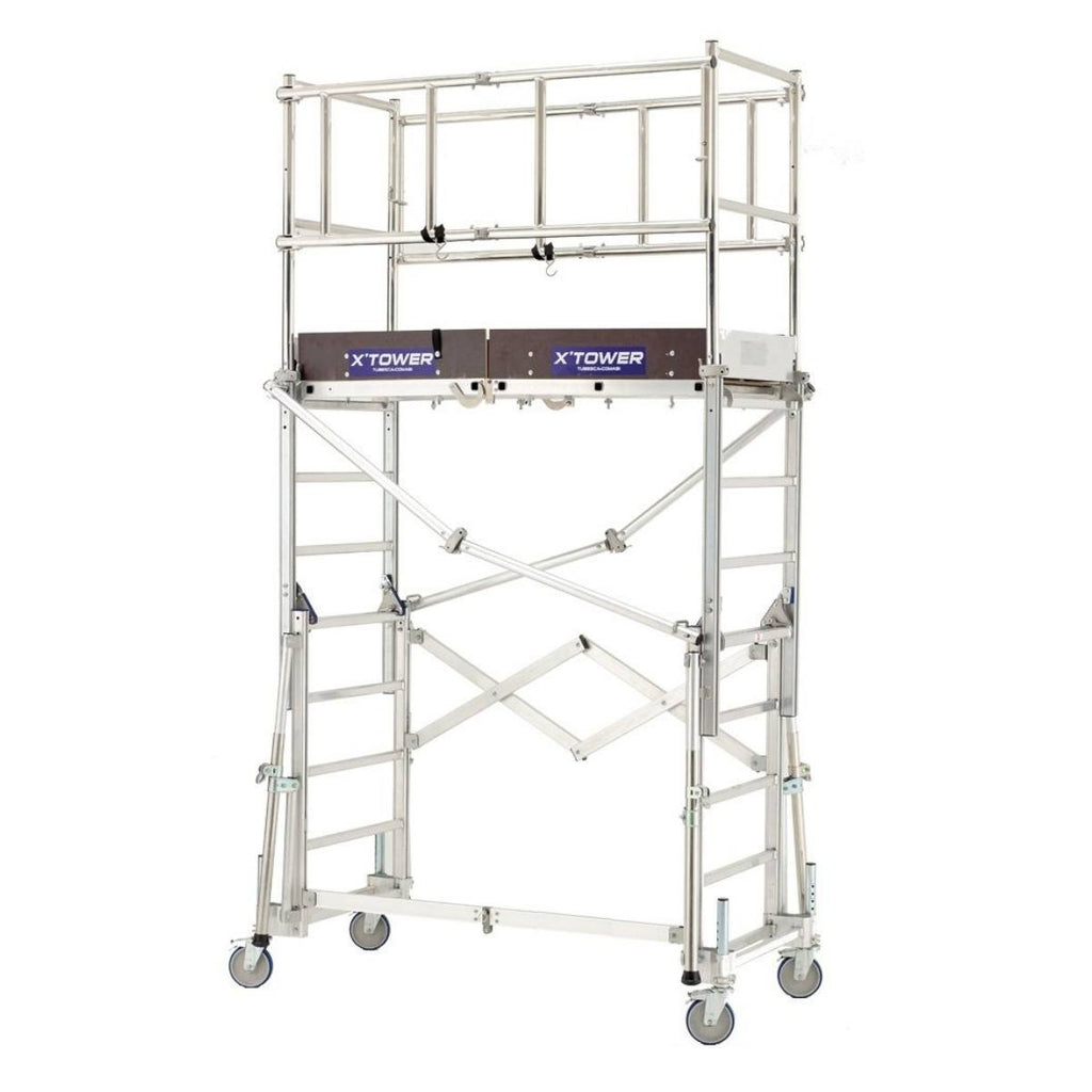 Échafaudage télescopique roulant XTOWER Tubesca Comabi – avec kit Embarq offert