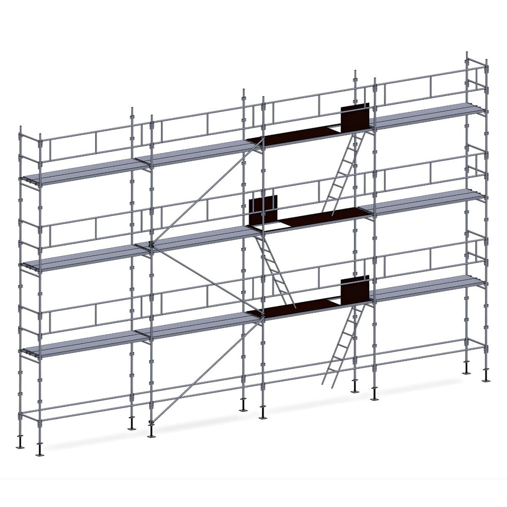 Échafaudage façadier ES45 – 104 m²