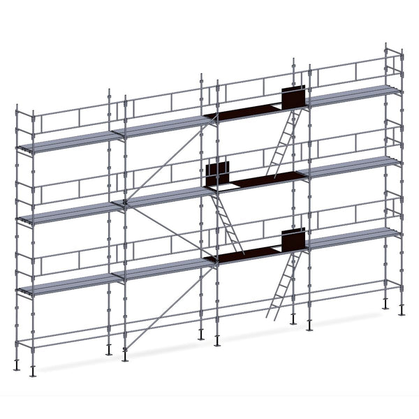 Échafaudage façadier ES45 – 104 m²