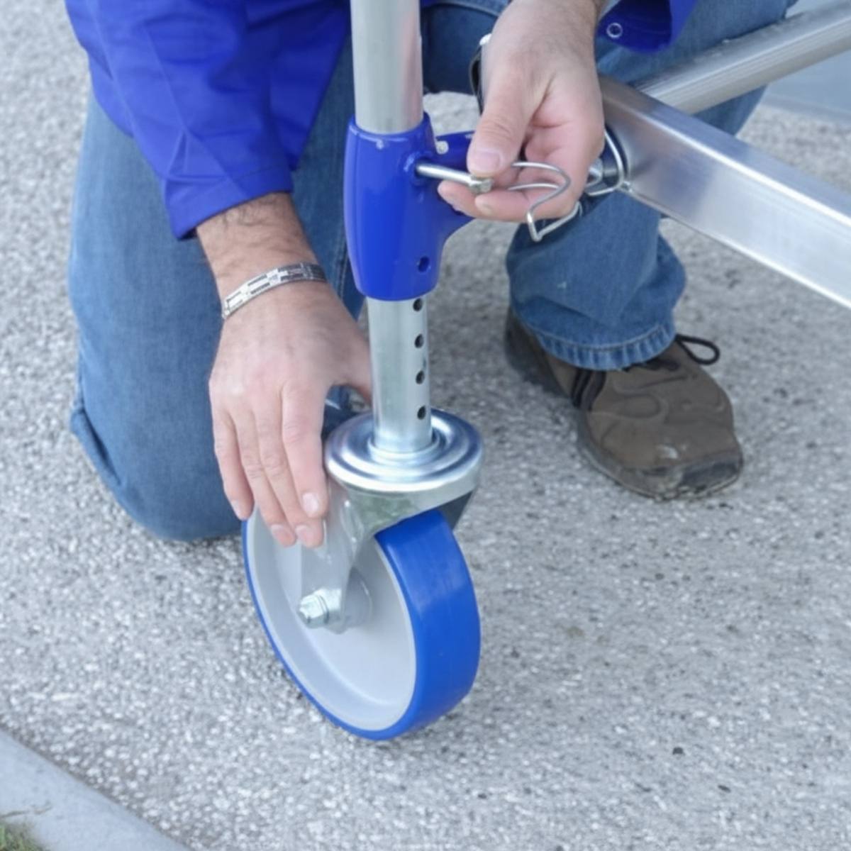 Échafaudage roulant aluminium TOTEM LINE 250