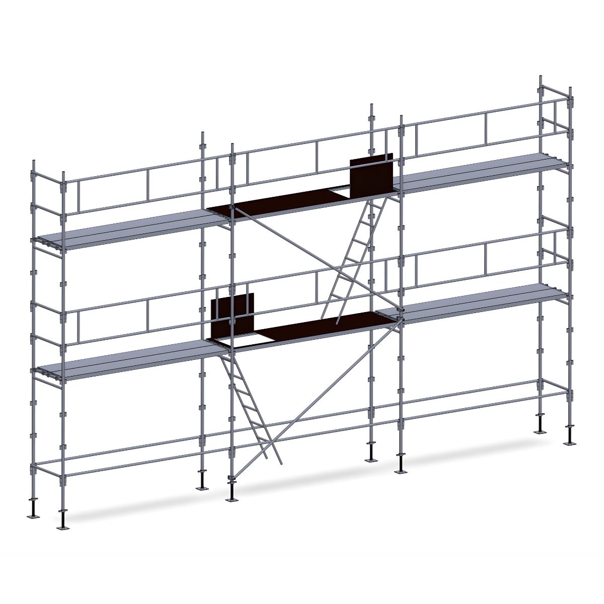 Échafaudage professionnel ES45 – 60 m²