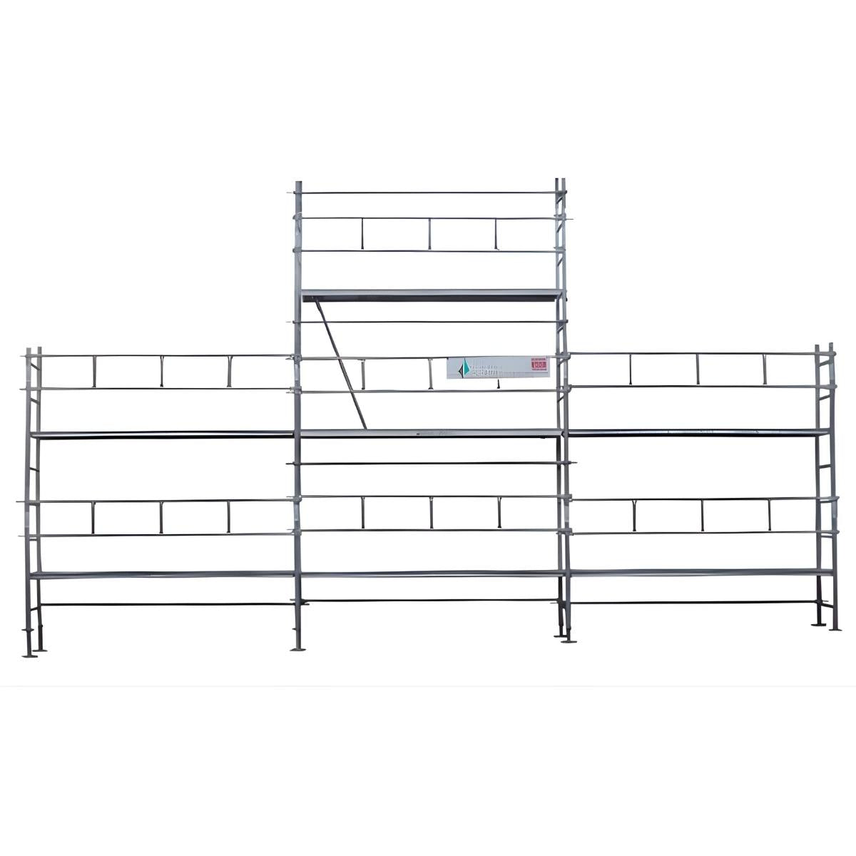 Échafaudage de faîtage 7x9 m