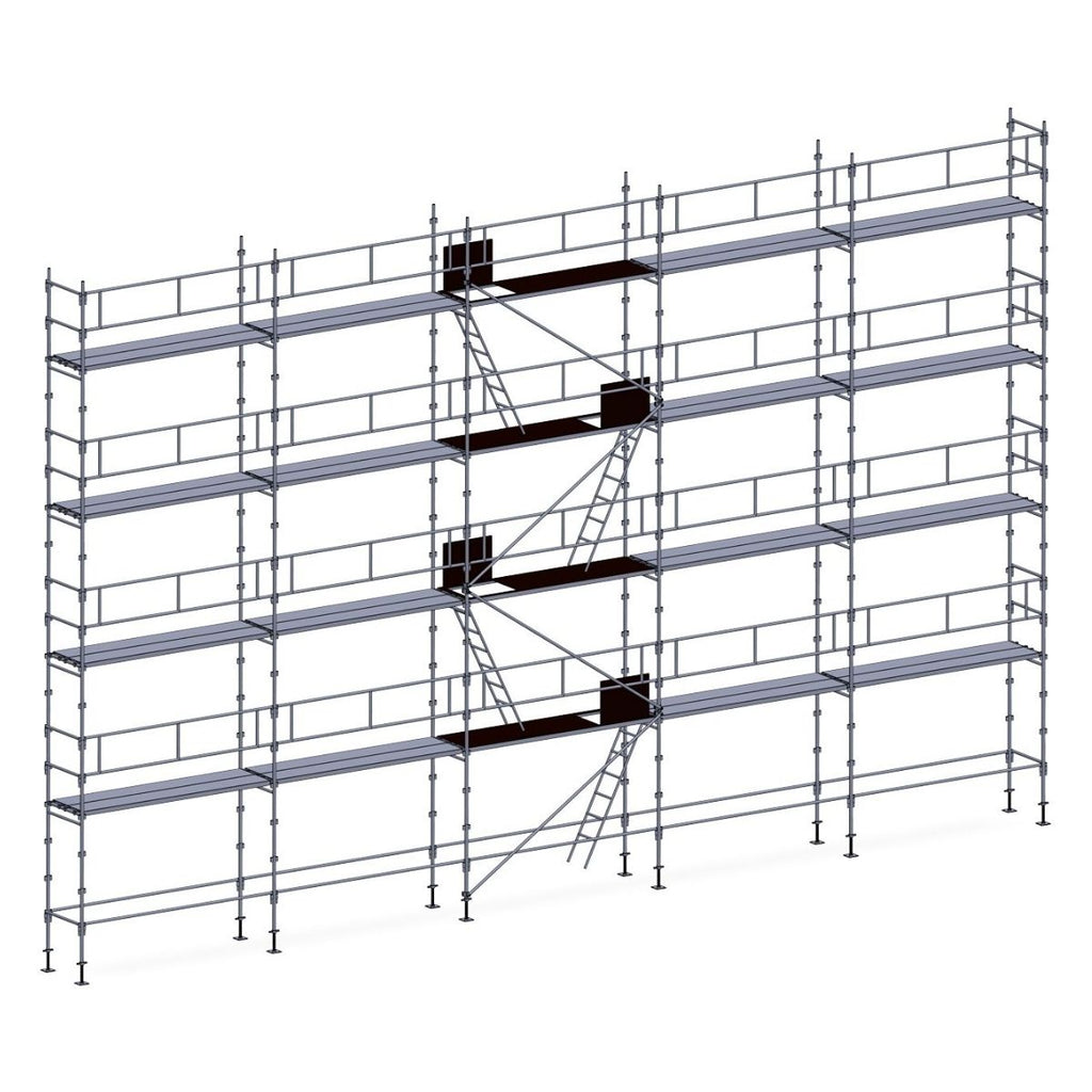 Échafaudage façadier ES45 – 160 m²