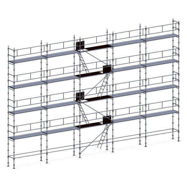 Échafaudage façadier ES45 – 160 m²