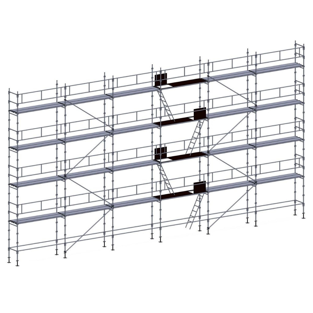 Échafaudage façadier ES45 – 190 m²
