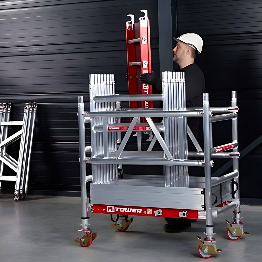 Échafaudage MiTower – Montage rapide en 10 min par une seule personne