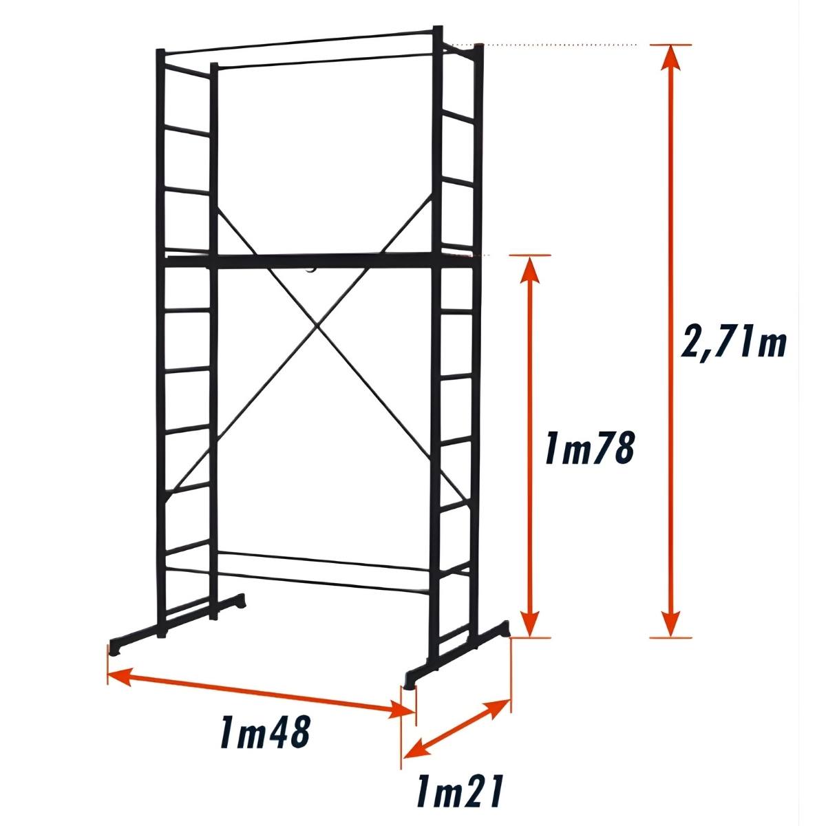Échafaudage Domestique Centaure Duarib B4
