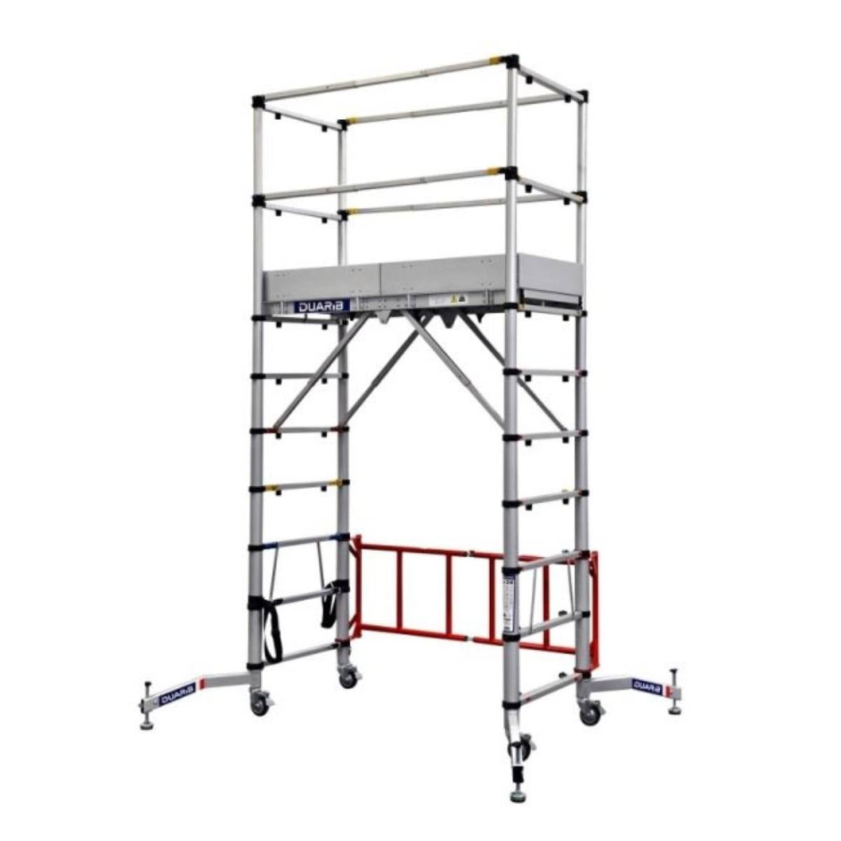 Échafaudage télescopique TOWER TW-2 – Hauteur de travail jusqu’à 4 m