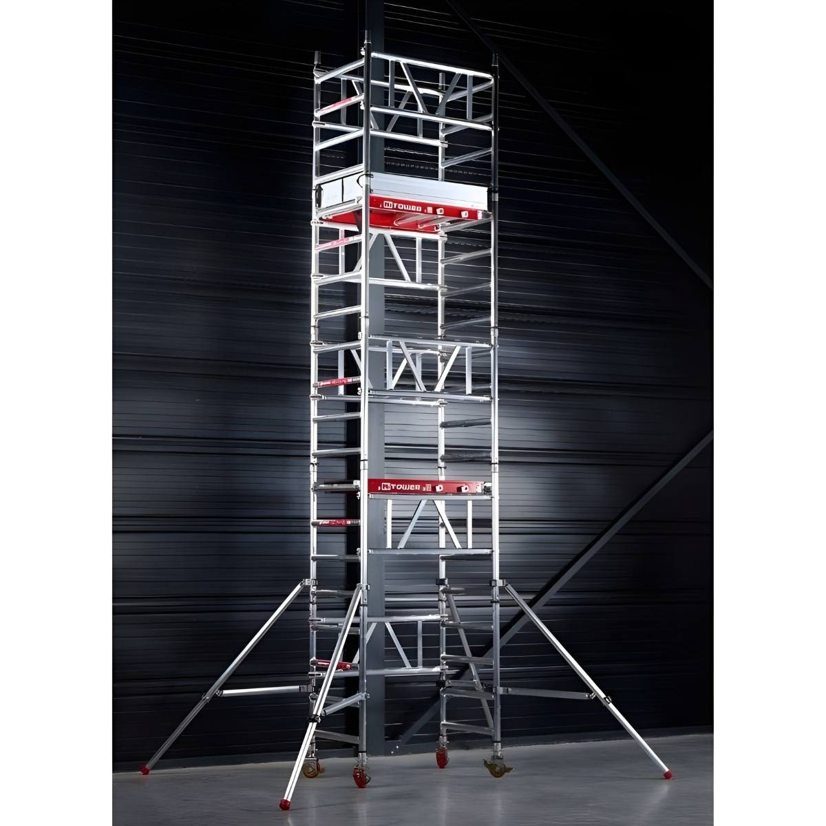 Échafaudage MiTower – Montage rapide en 10 min par une seule personne