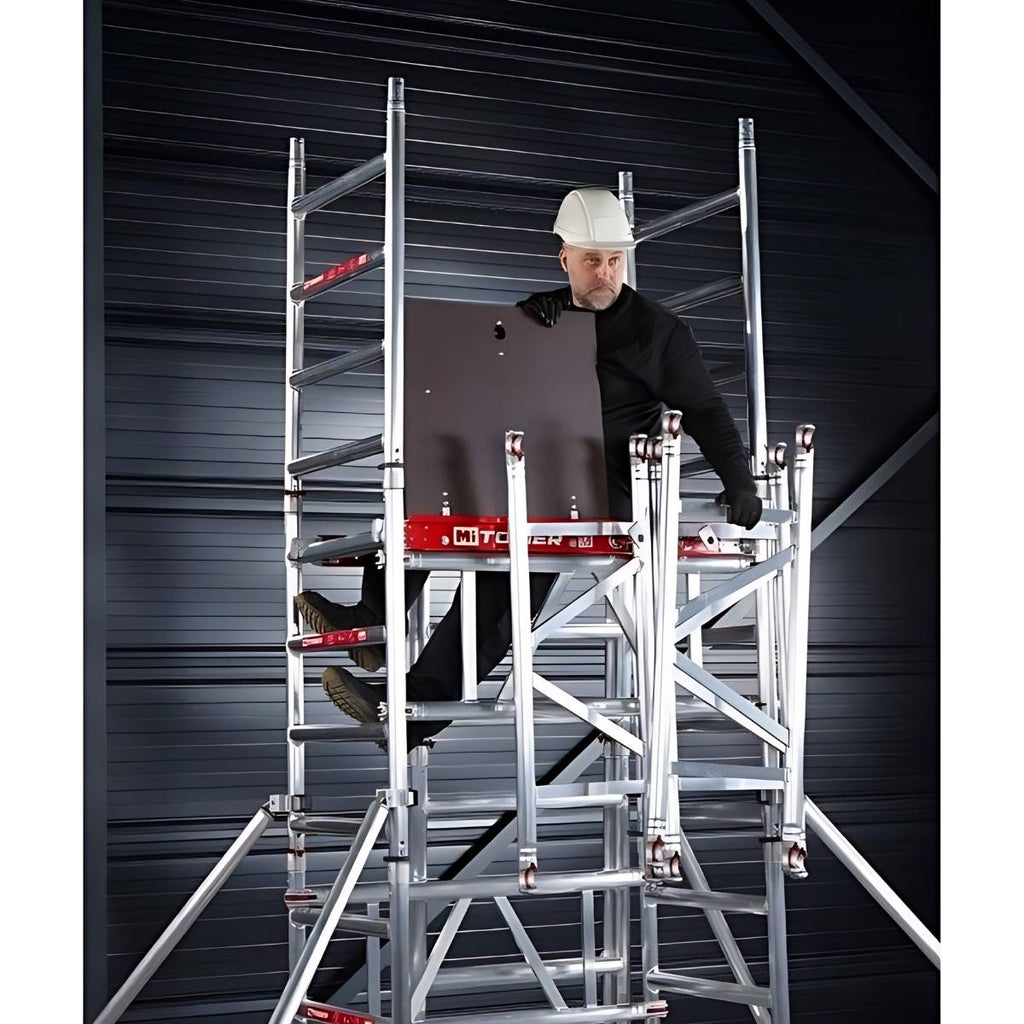 Échafaudage MiTower – Montage rapide en 10 min par une seule personne