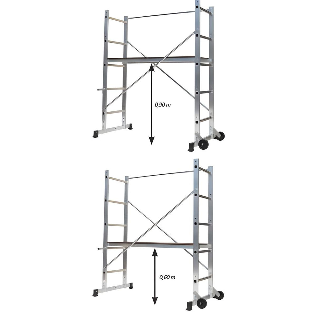 Échafaudage roulant B3 – Hauteur de travail 3 m